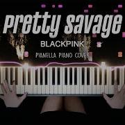 Blackpink Pretty Savage Piano