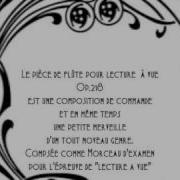 Morceau De Lecture Op 218