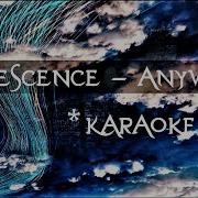 Evanescence Anywhere Instrumental With Lyrics