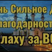 Дуа Благодарности Аллаху