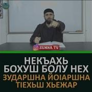Некъахь Бохуш Болу Нех Зударшна Йоiаршна Тiехьш Хьежар Хьехам