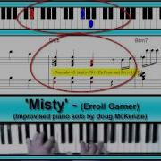 Misty New Version Jazz Piano Tutorial