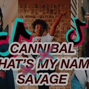 Cannibal X What S My Name X Savage Remix Tik Tok Dance Compilation