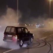 Гонки В Дубае Дрифт На Улице Арабы
