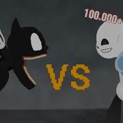 Cartoon Cat Vs Sans Stick Nodes