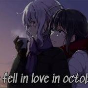 Girl In Red We Fell In Love In October Nightcore