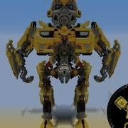 Minecraft Transformers Bumblebee Massive