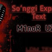 M1Nor Ft Uzmir L1Ghtdream So Nggi Express Music Text Version