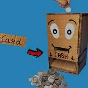 Игрушечный Банкомат Из Картона Toy Atm Of Cardboard