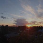 Time Lapse Закат С Садовое