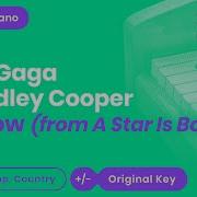 Shallow Piano Karaoke Instrumental Lady Gaga Bradley Cooper