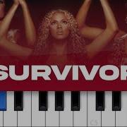 Destiny S Chıld Survivor Piano