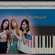 Boombayah Blackpink Tutorial Piano Cover Chords Midi