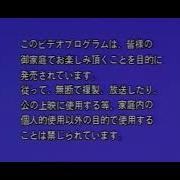 Warning Screen In Japanese Vhs