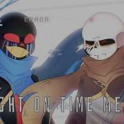 Right On Time Meme Error Sans And Ink Sans Collab Майя Fox And Arani