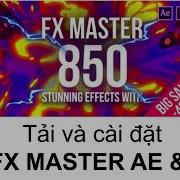 Download Install Fx Master Cartoon Action Elements After Effects