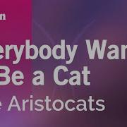 Everybody Wants To Be A Cat Karaoke