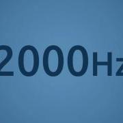 2000 Hz Test Tone