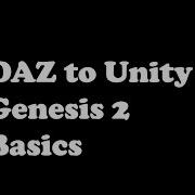 Daz3D Genesis3 To Unity3D Full Tutorial