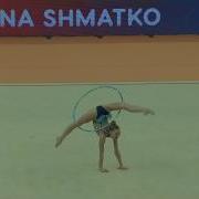 Polina Shmatko Rus 2018 Rhythmic European Champion Junior Hoop