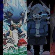 Sonic And Sans Vs Horror Sans And Sonic Exe Stronger Than You Duet