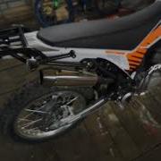 Kayo T2 250 Enduro Звук Выхлопа