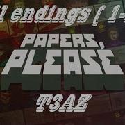 Papers Please All Endings