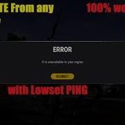 Fix Unavailable In Your Region Pubg Lite With Garena