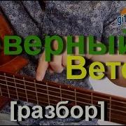 Северный Ветер Тихо Ветви Колышет На Гитаре