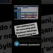 Farrux Xamrayev Majnun Nabudam