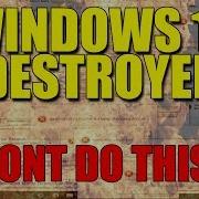 Destroying Windows 10 With Memz Virus