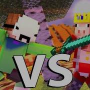 Minecraft Fight Animation Dream Vs Technoblade
