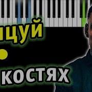 Тони Раут Танцуй На Костях Piano Tutorial Разбор Караоке Ноты