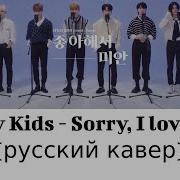 Sorry I Love You Stray Kids Rus Cover Кавер На Русском Straykids