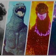 Evolution Godzilla 1954 2021