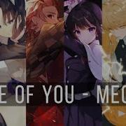 Nightcore Shape Of You Megamix Switching Vocals