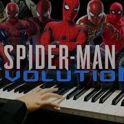 Spider Man Evolution Piano Mashup Medley Piano Cover Sheets Midi