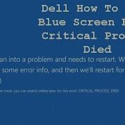 How To Fix Dell Blue Screen Error Blue Screen Of Death