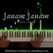 Janam Janam Arijit Singh Dilwale Piano Cover