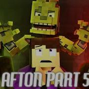 Replay Your Nightmare Fnaf 3 Minecraft Music Video Afton Part 5 3A