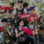 Ltt Game Nerf War Swat Winter Warriors Seal X Nerf Guns Fight Criminal Group Nerf Mod