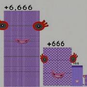 666 Numberblocks