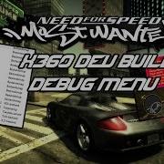Nfs Most Wanted Developer Proto Build Debug Menu 2 X360
