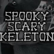Creepy Scary Skeletons On Electro Getar