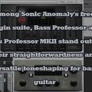 Free Vst Bass Tone Shape Multiband Levelling Sonic Anomaly Bass Professor Mki And Ii
