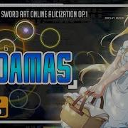 Lisa Adamas Sword Art Online Alicization Opening Osu Gameplay Rank S