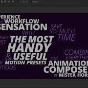 The Most Handy Motion Presets For Animation Composer Videohive