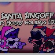 Fnf Hoggy Holidays Santa Singoff