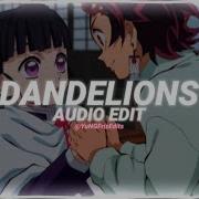 Dandelions Audio Edit