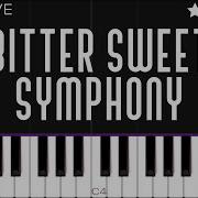 The Verve Bitter Sweet Symphony Piano Tutorial Midi Sheet Music